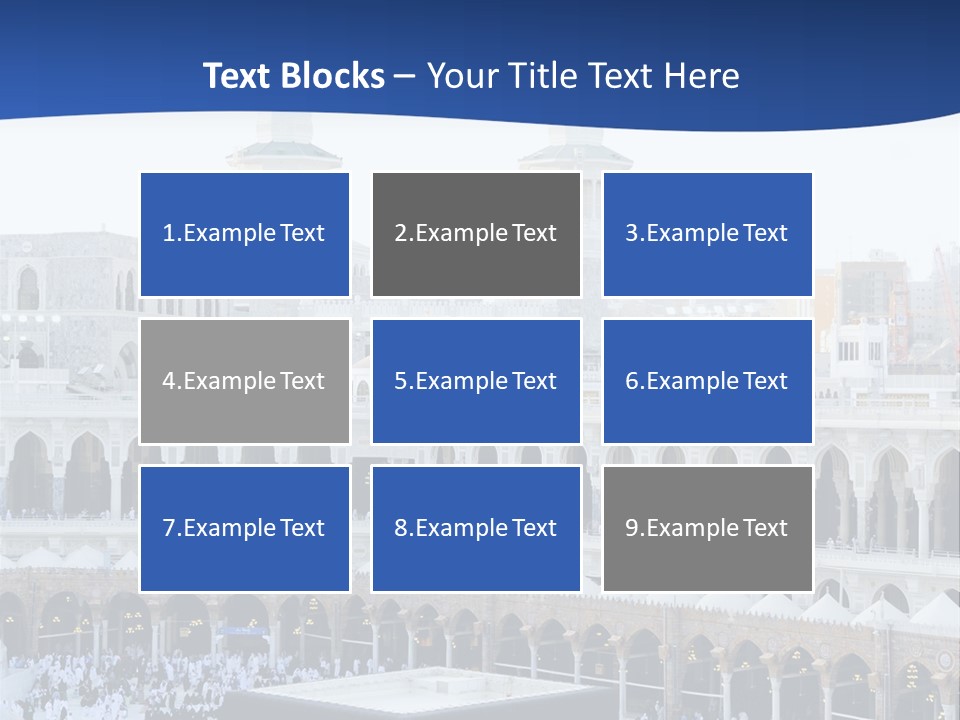 God Arab Allah PowerPoint Template