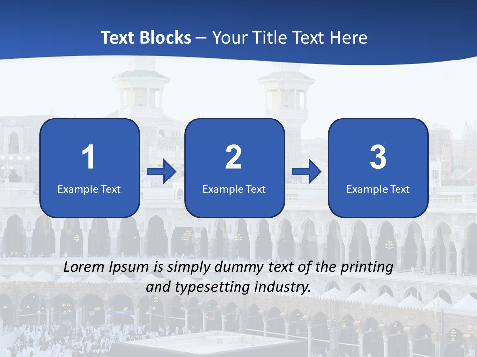 God Arab Allah PowerPoint Template