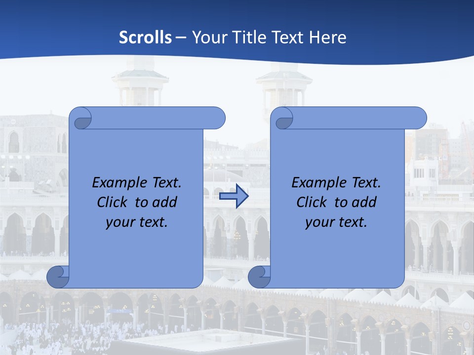 God Arab Allah PowerPoint Template