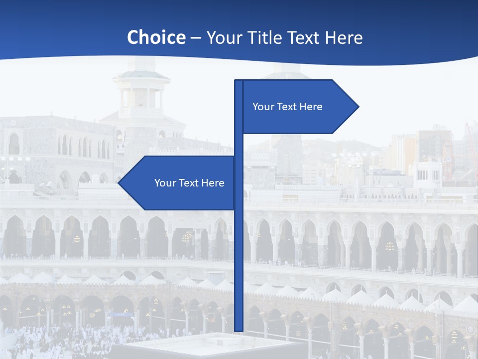 God Arab Allah PowerPoint Template