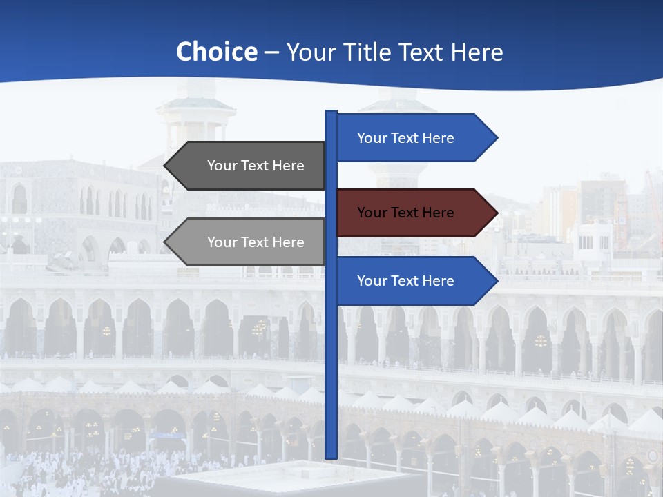 God Arab Allah PowerPoint Template