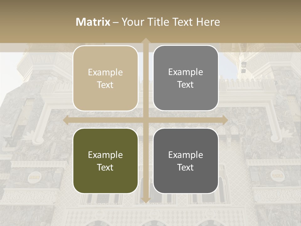 Masjid Pilgrim Pilgrimage PowerPoint Template