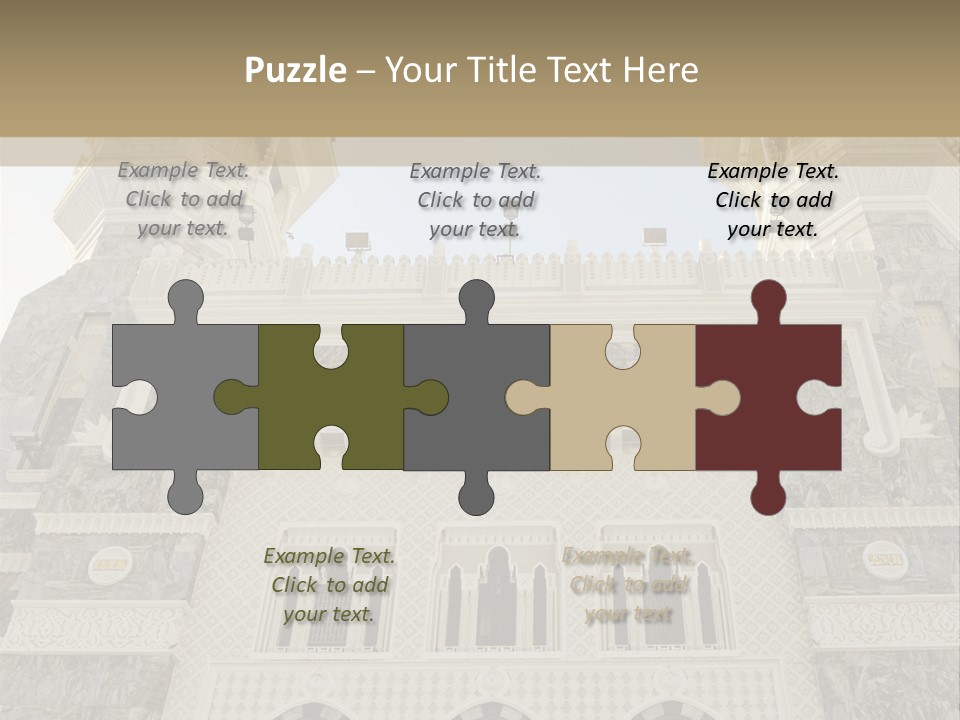 Masjid Pilgrim Pilgrimage PowerPoint Template