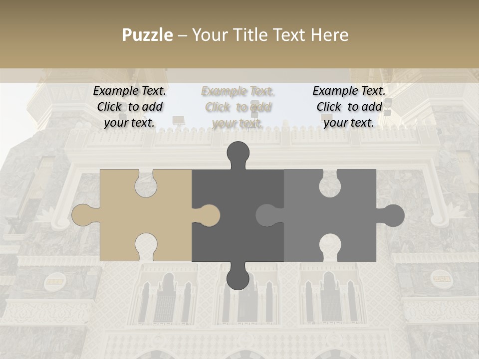 Masjid Pilgrim Pilgrimage PowerPoint Template