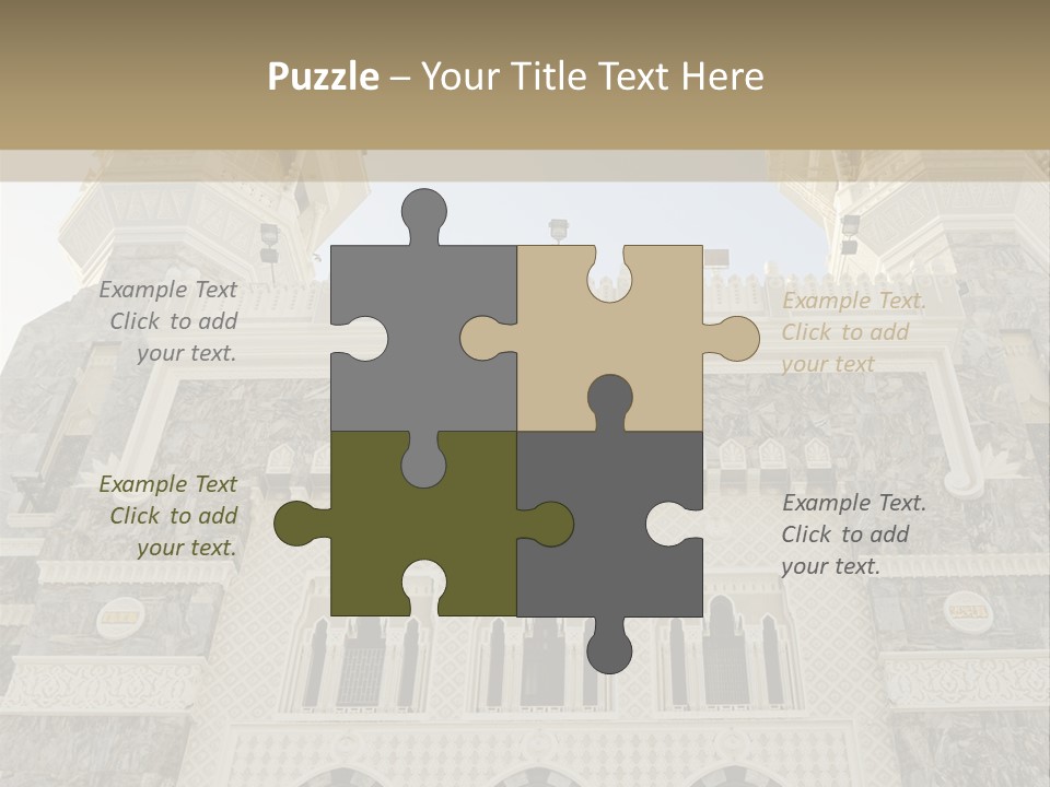 Masjid Pilgrim Pilgrimage PowerPoint Template