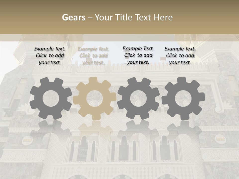 Masjid Pilgrim Pilgrimage PowerPoint Template