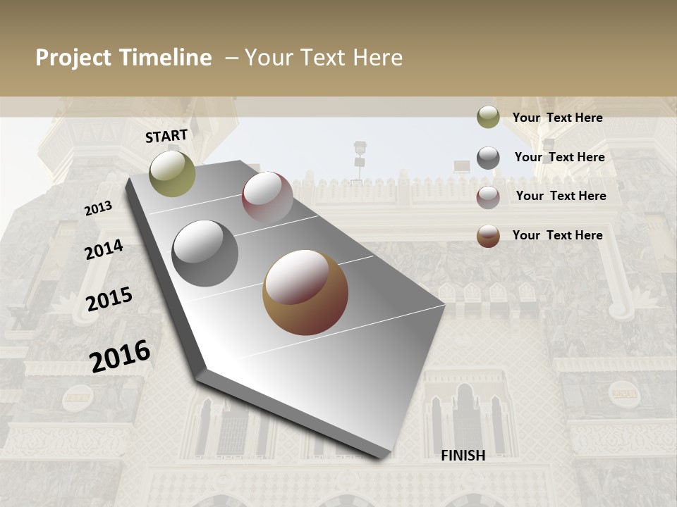 Masjid Pilgrim Pilgrimage PowerPoint Template