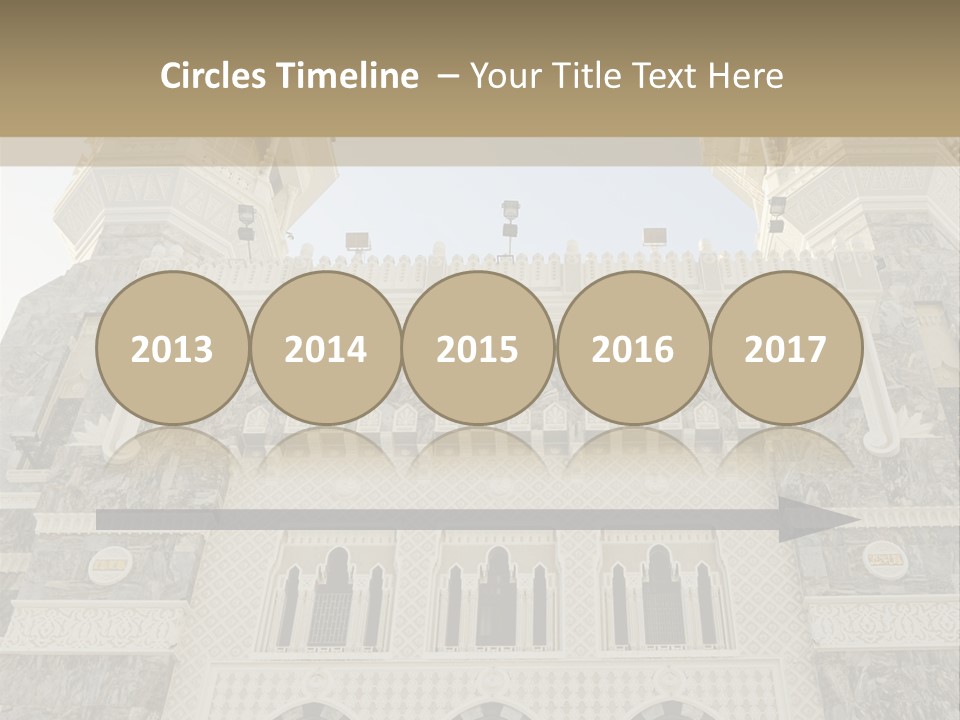 Masjid Pilgrim Pilgrimage PowerPoint Template