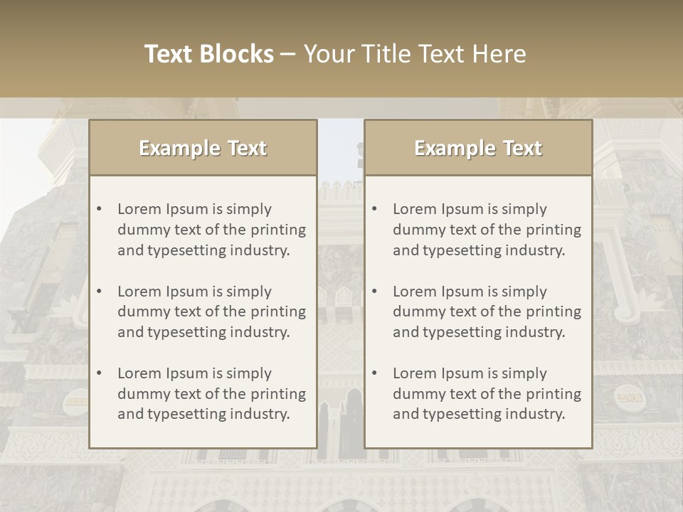Masjid Pilgrim Pilgrimage PowerPoint Template