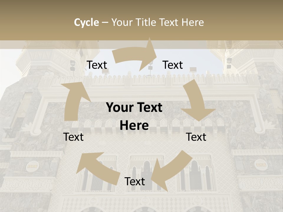Masjid Pilgrim Pilgrimage PowerPoint Template