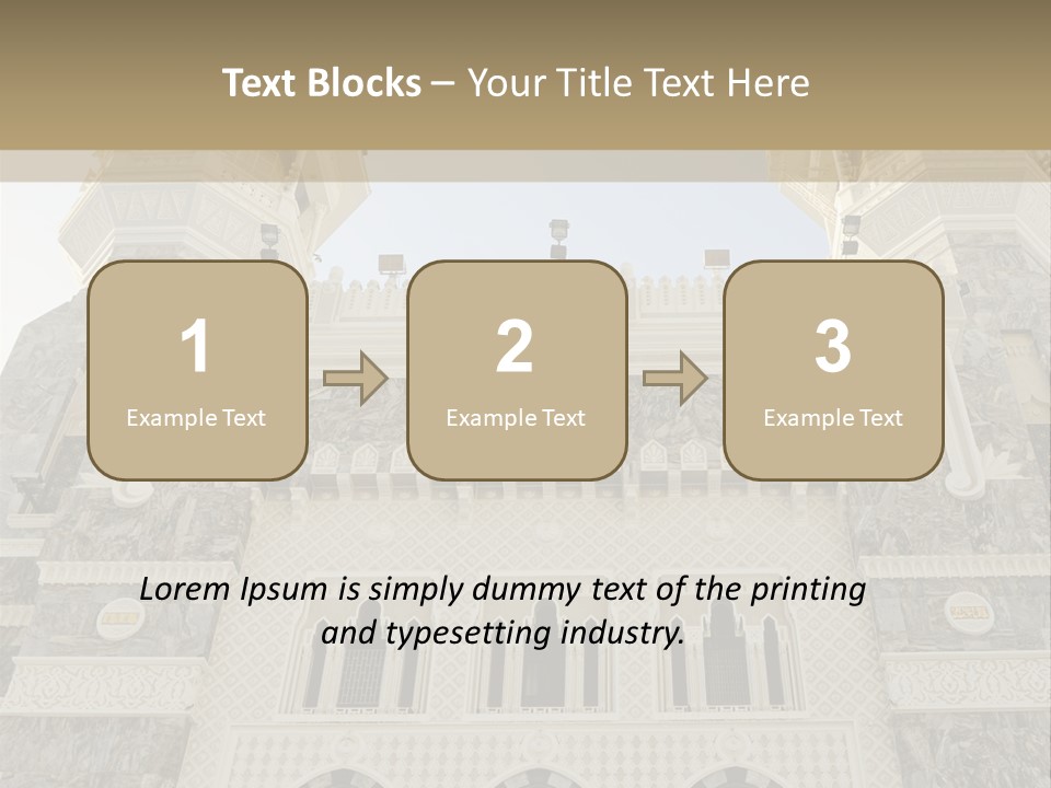 Masjid Pilgrim Pilgrimage PowerPoint Template