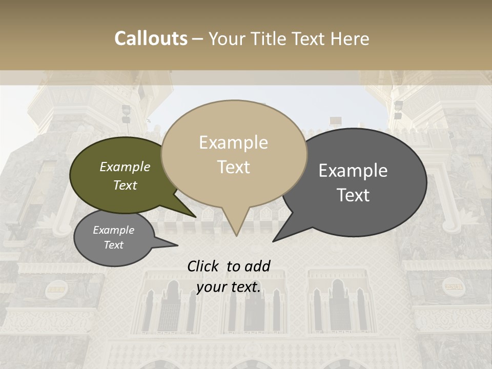 Masjid Pilgrim Pilgrimage PowerPoint Template