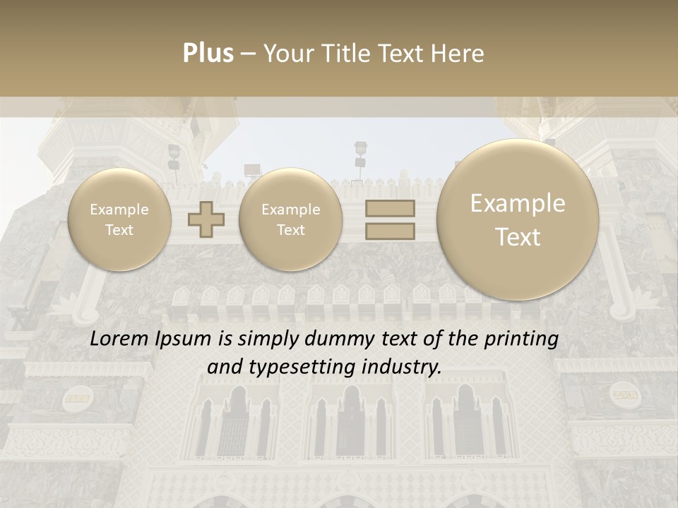 Masjid Pilgrim Pilgrimage PowerPoint Template