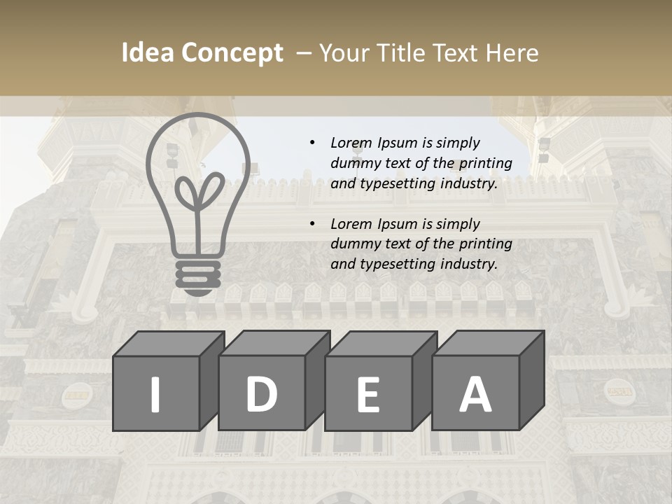 Masjid Pilgrim Pilgrimage PowerPoint Template