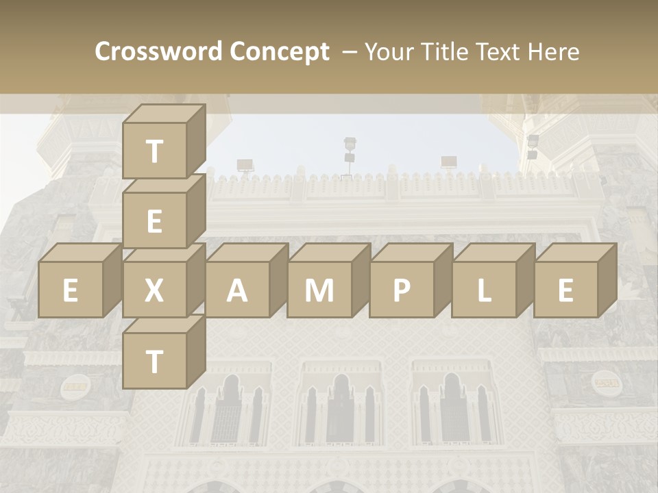 Masjid Pilgrim Pilgrimage PowerPoint Template