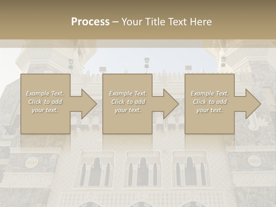 Masjid Pilgrim Pilgrimage PowerPoint Template