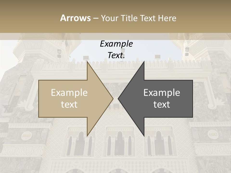 Masjid Pilgrim Pilgrimage PowerPoint Template