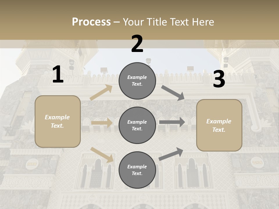 Masjid Pilgrim Pilgrimage PowerPoint Template