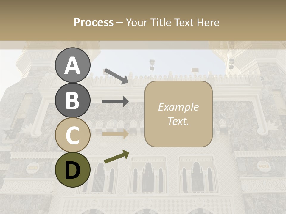 Masjid Pilgrim Pilgrimage PowerPoint Template