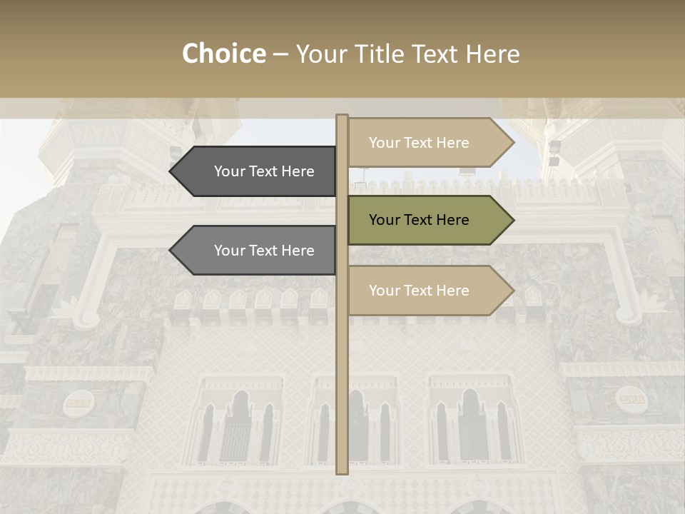 Masjid Pilgrim Pilgrimage PowerPoint Template