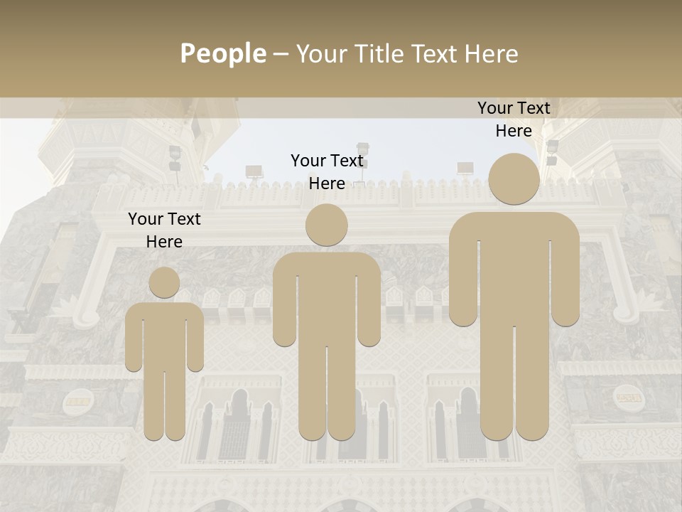 Masjid Pilgrim Pilgrimage PowerPoint Template