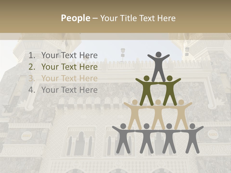 Masjid Pilgrim Pilgrimage PowerPoint Template