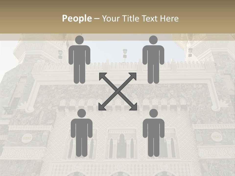 Masjid Pilgrim Pilgrimage PowerPoint Template
