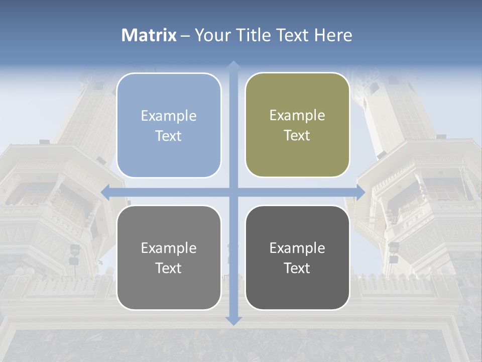 Background Masjid Omra PowerPoint Template