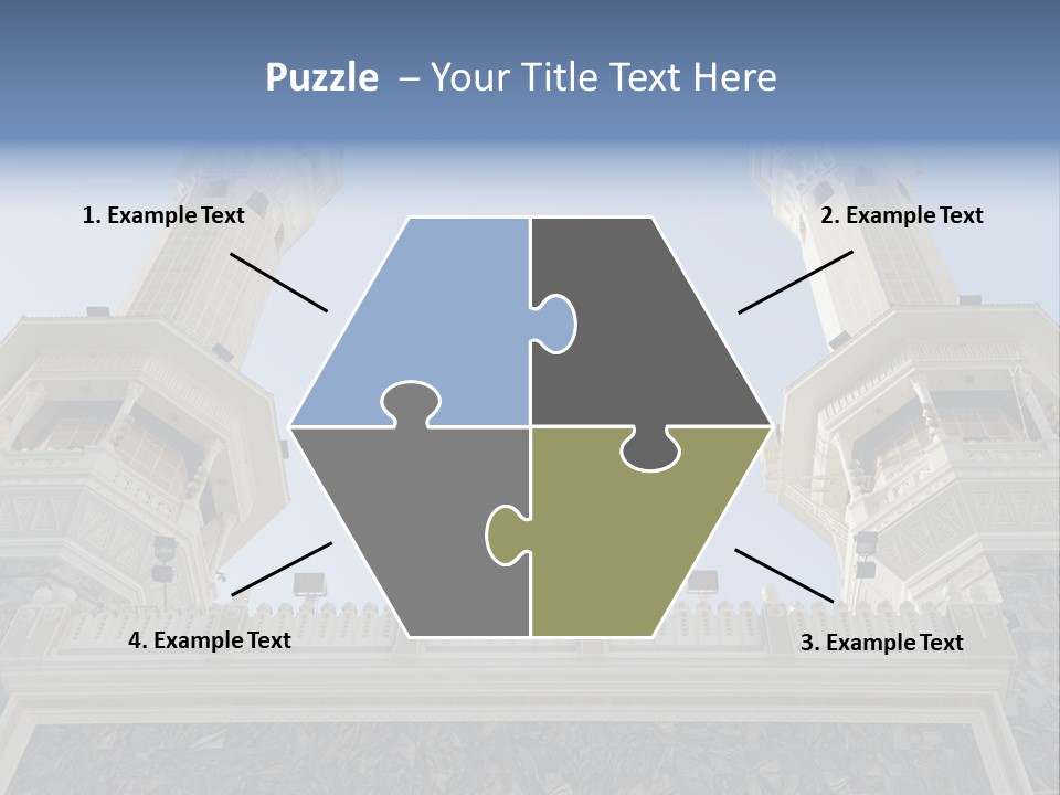 Background Masjid Omra PowerPoint Template