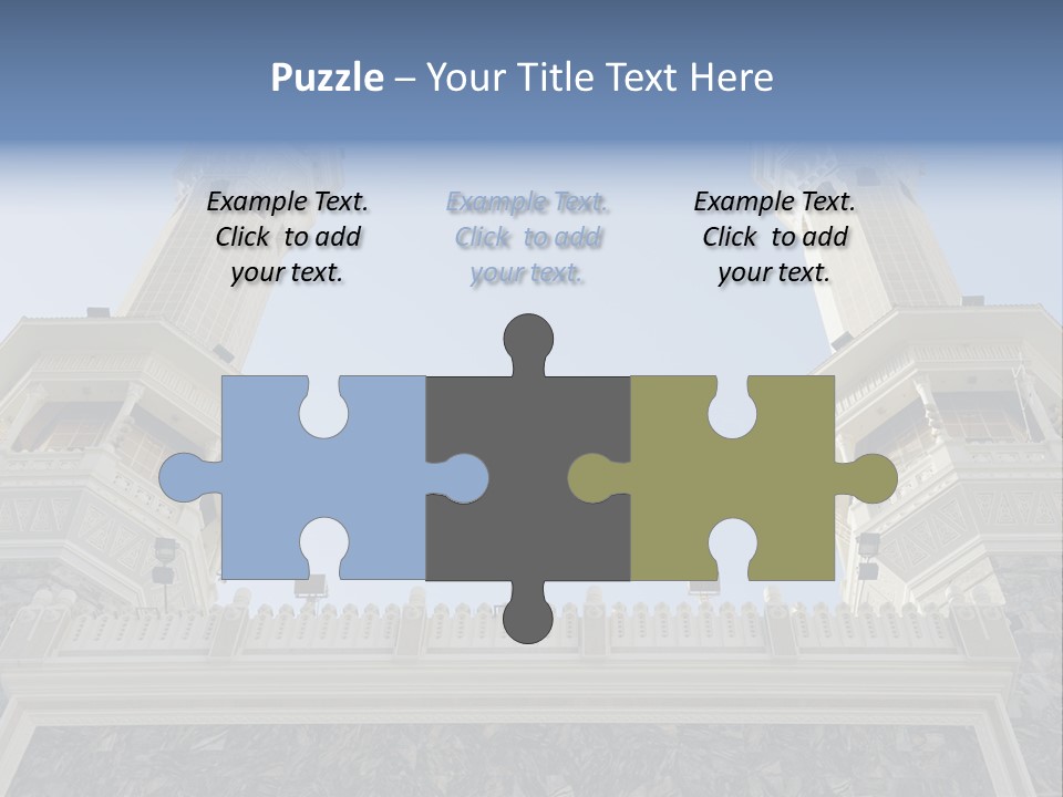 Background Masjid Omra PowerPoint Template