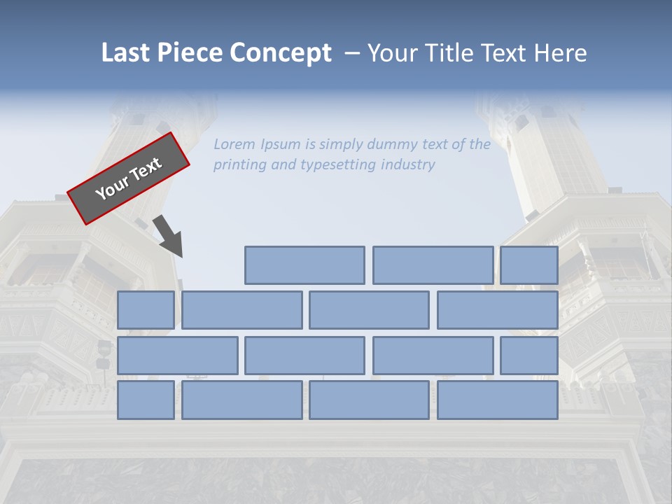 Background Masjid Omra PowerPoint Template