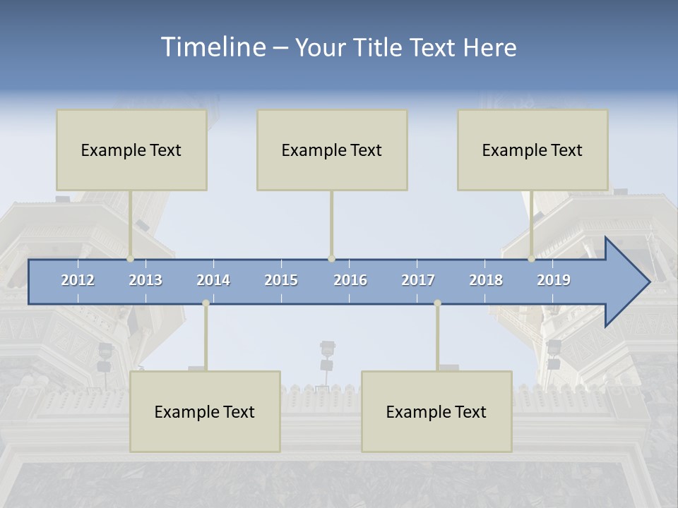 Background Masjid Omra PowerPoint Template