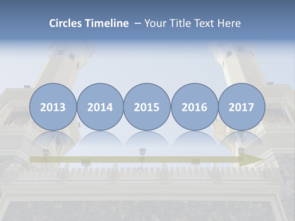 Background Masjid Omra PowerPoint Template