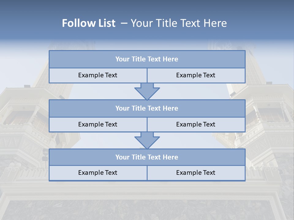 Background Masjid Omra PowerPoint Template