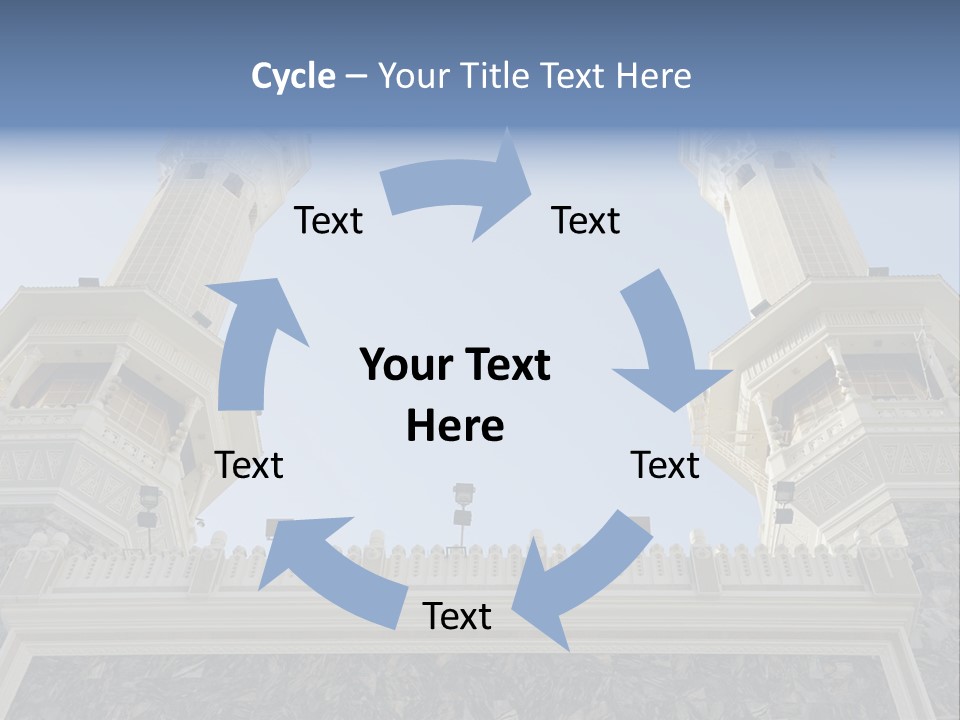 Background Masjid Omra PowerPoint Template