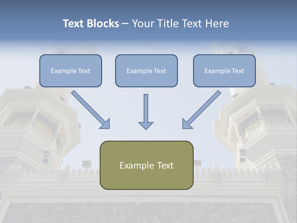 Background Masjid Omra PowerPoint Template