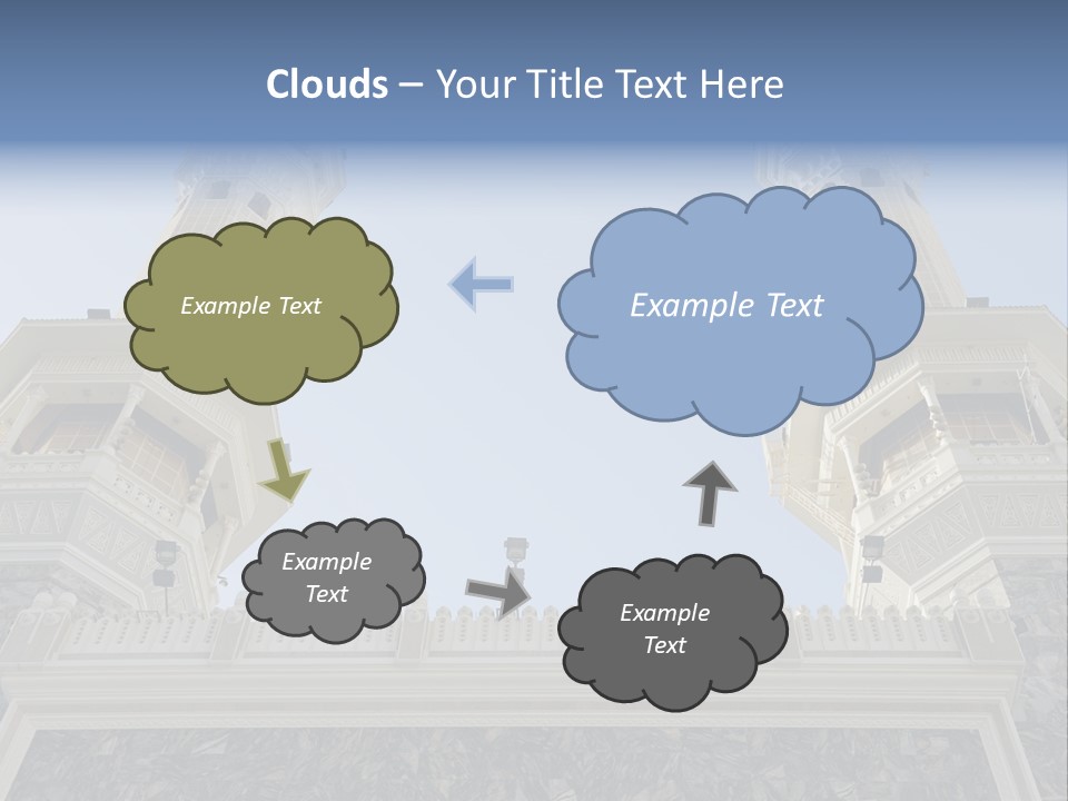 Background Masjid Omra PowerPoint Template