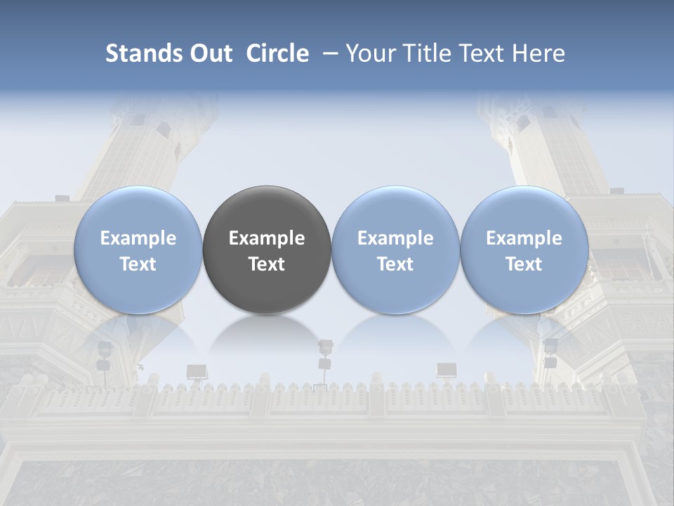 Background Masjid Omra PowerPoint Template