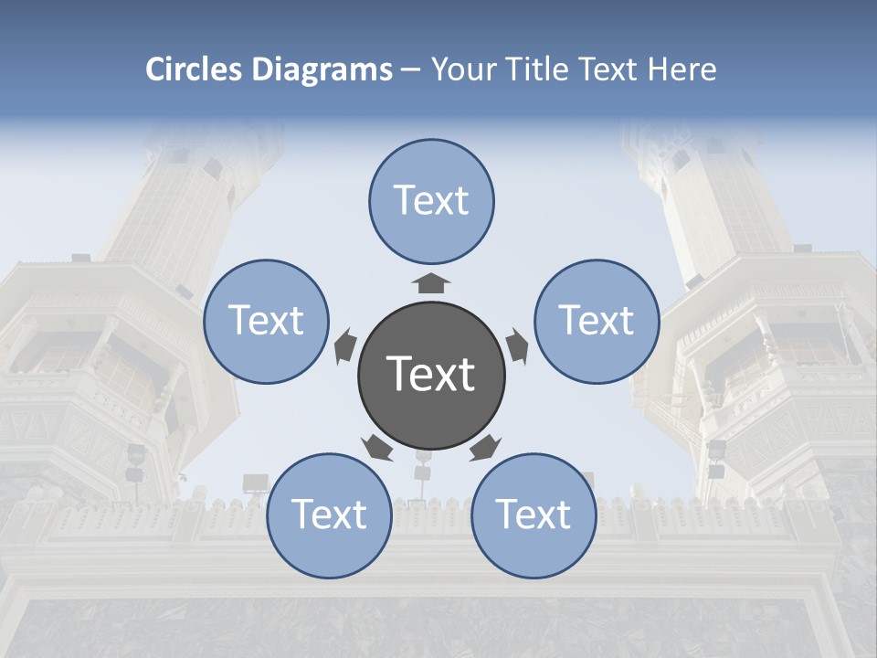 Background Masjid Omra PowerPoint Template