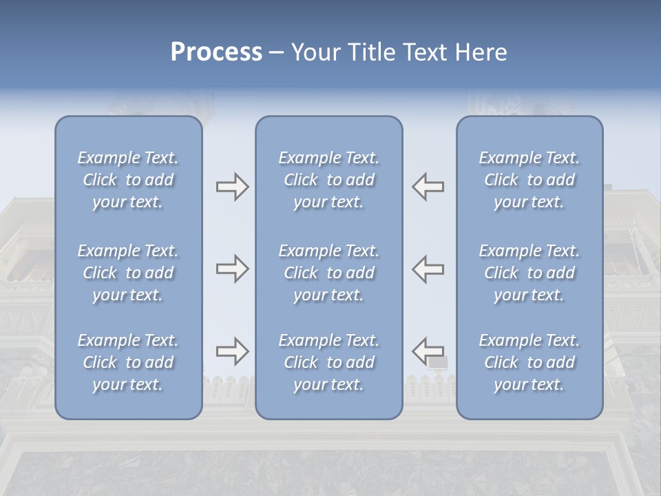 Background Masjid Omra PowerPoint Template