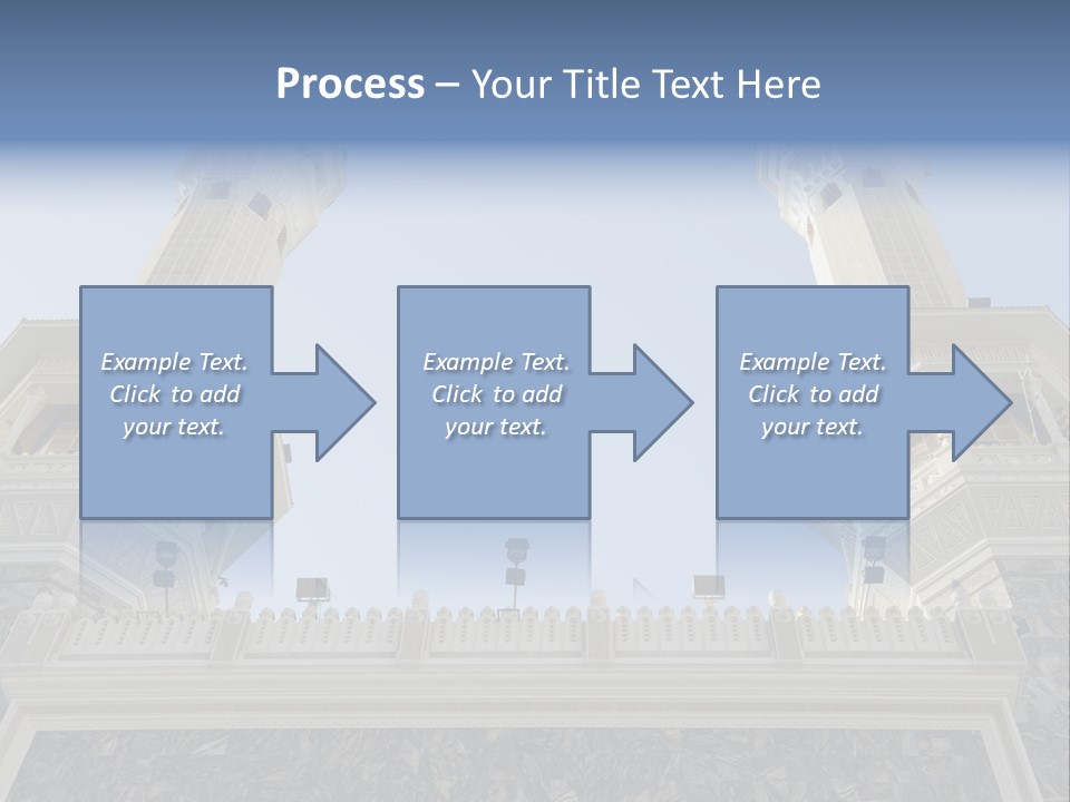 Background Masjid Omra PowerPoint Template