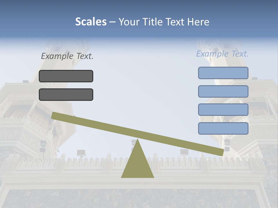 Background Masjid Omra PowerPoint Template
