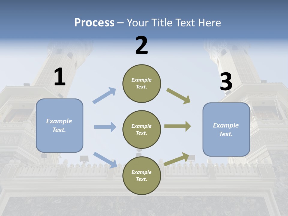 Background Masjid Omra PowerPoint Template