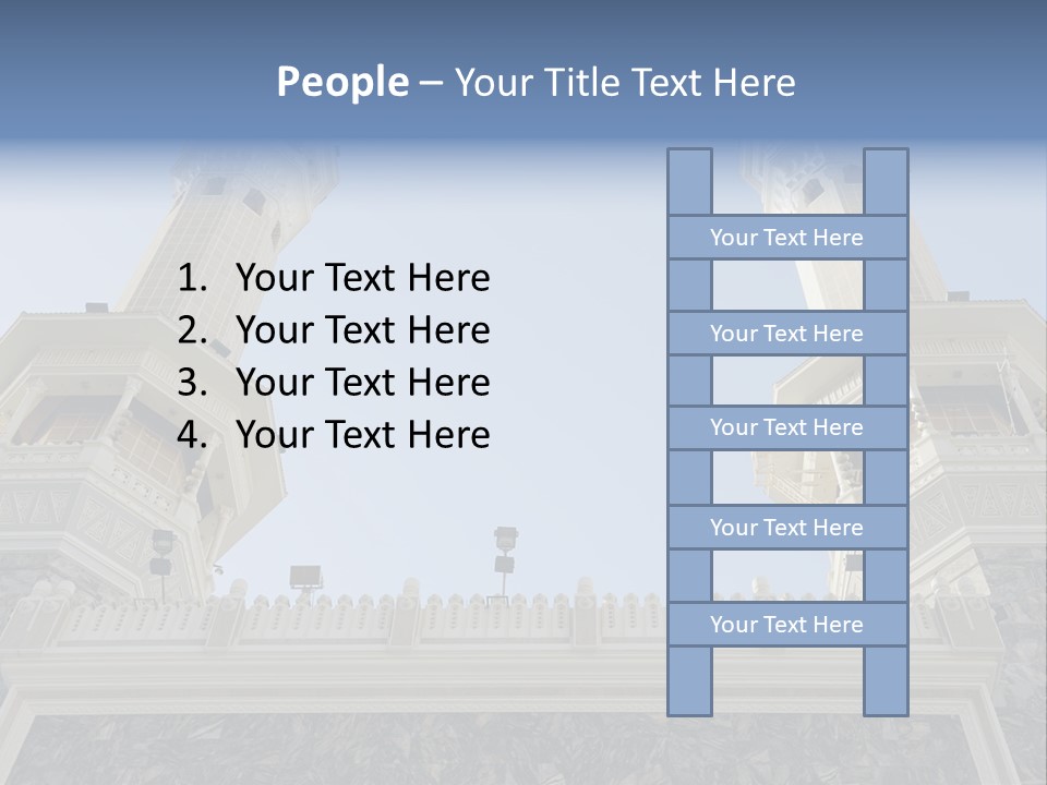 Background Masjid Omra PowerPoint Template