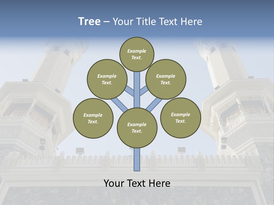 Background Masjid Omra PowerPoint Template