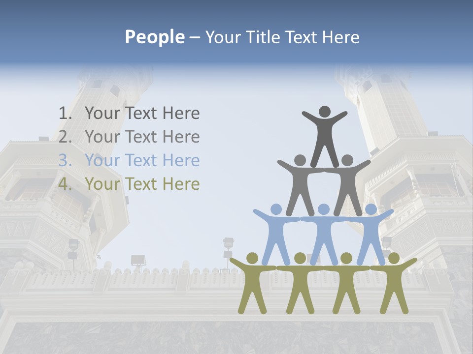 Background Masjid Omra PowerPoint Template