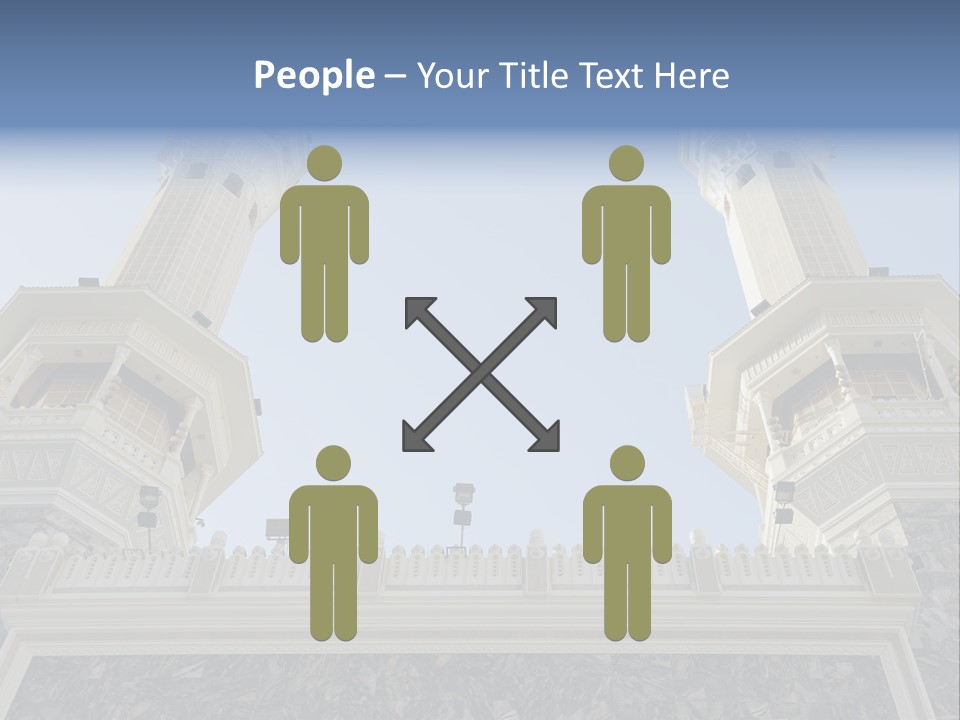 Background Masjid Omra PowerPoint Template