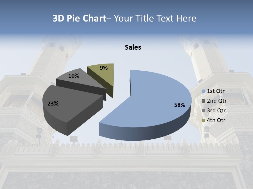 Background Masjid Omra PowerPoint Template