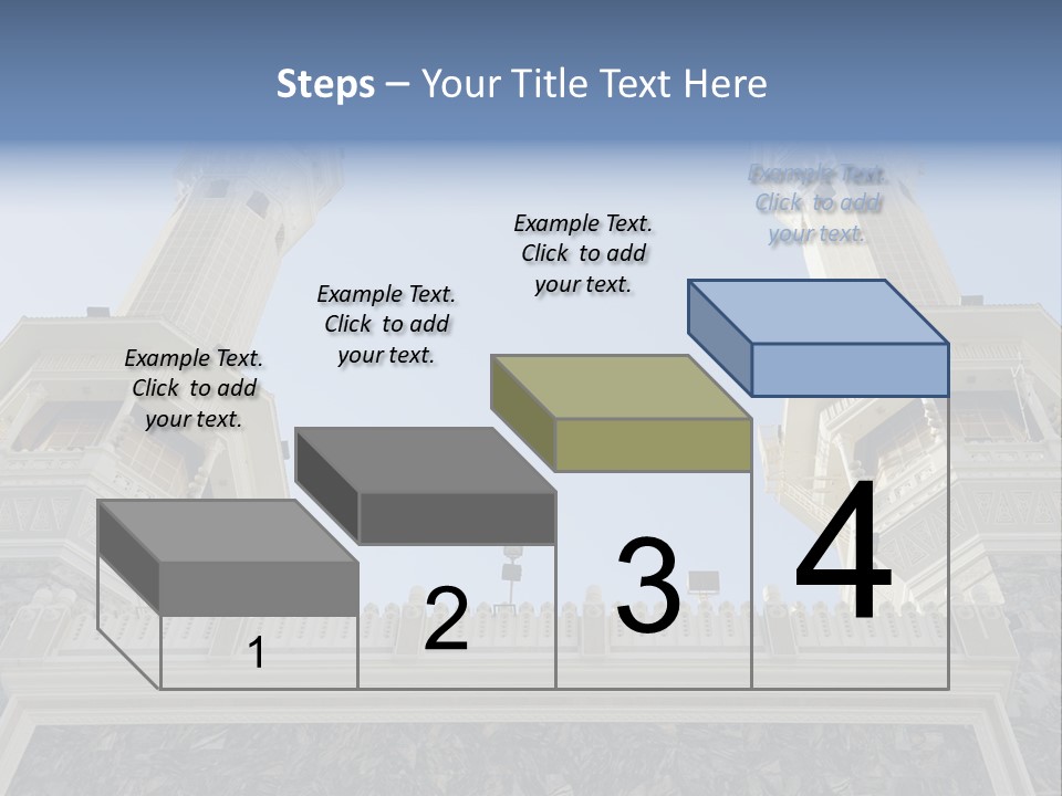 Background Masjid Omra PowerPoint Template