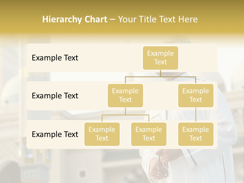 Man Sitting Holiest PowerPoint Template